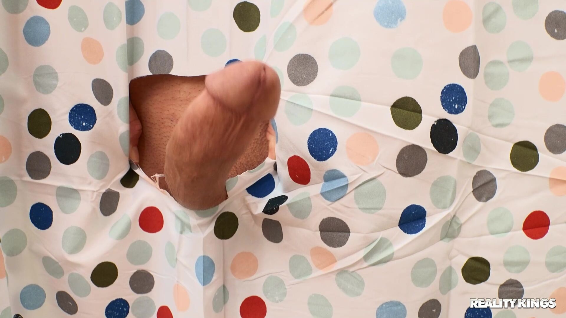 Shower Curtain Glory Hole Surprise