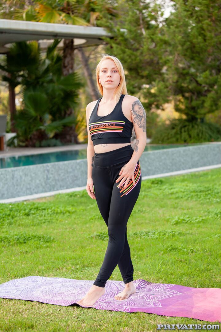 Chrystal Sinn, Yoga Instructor likes it Outdoors