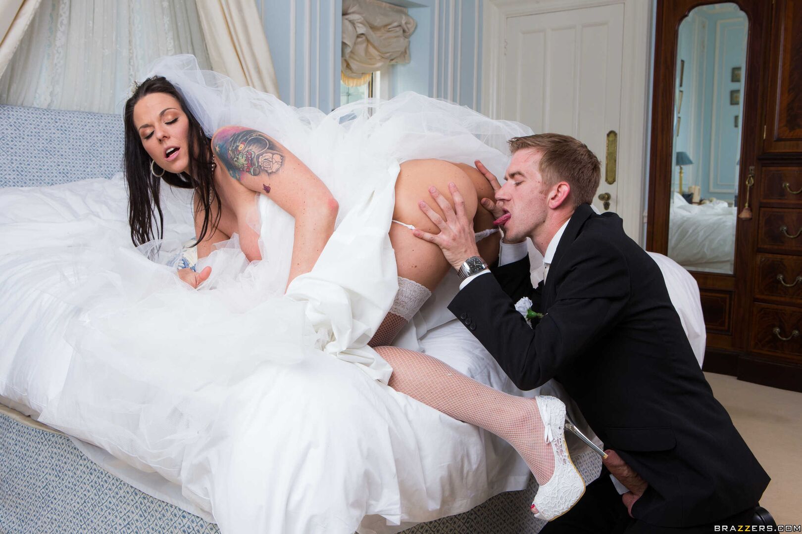 Big Butt Wedding Day