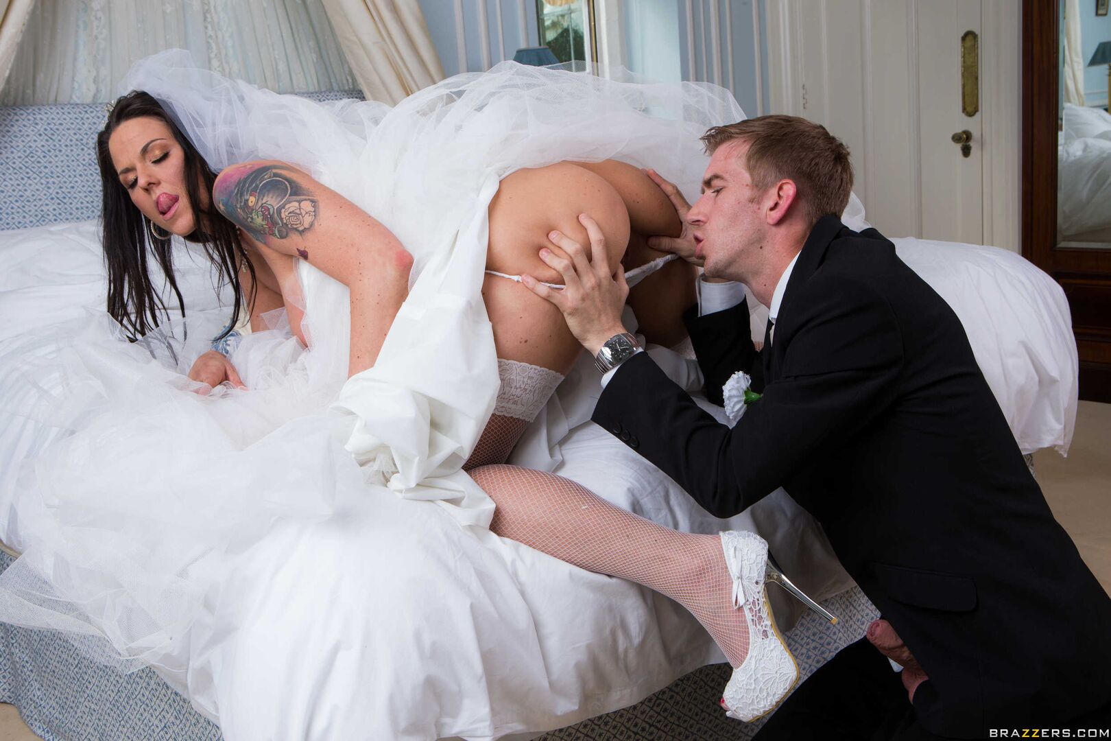Big Butt Wedding Day