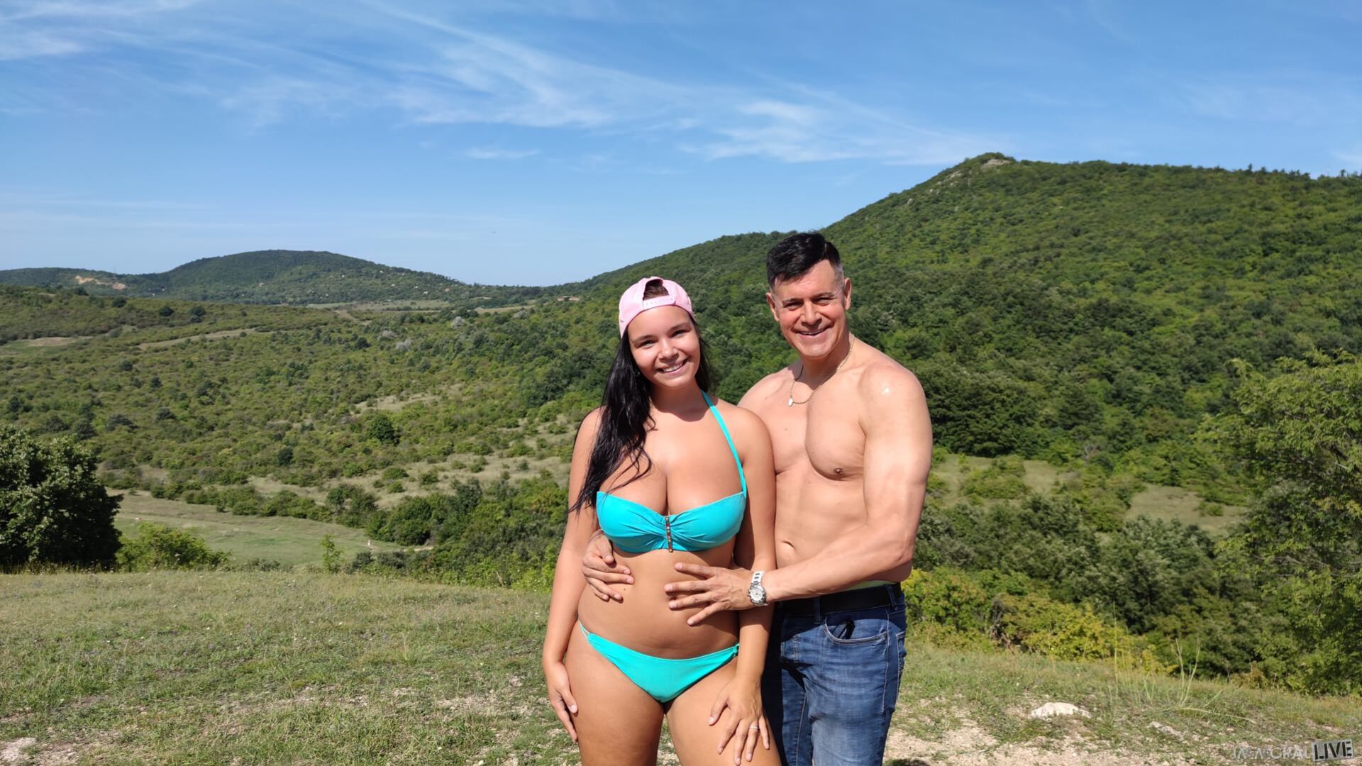 Nudist with Massive Milk Bags Sofia Lee Loves it in Her Ass!