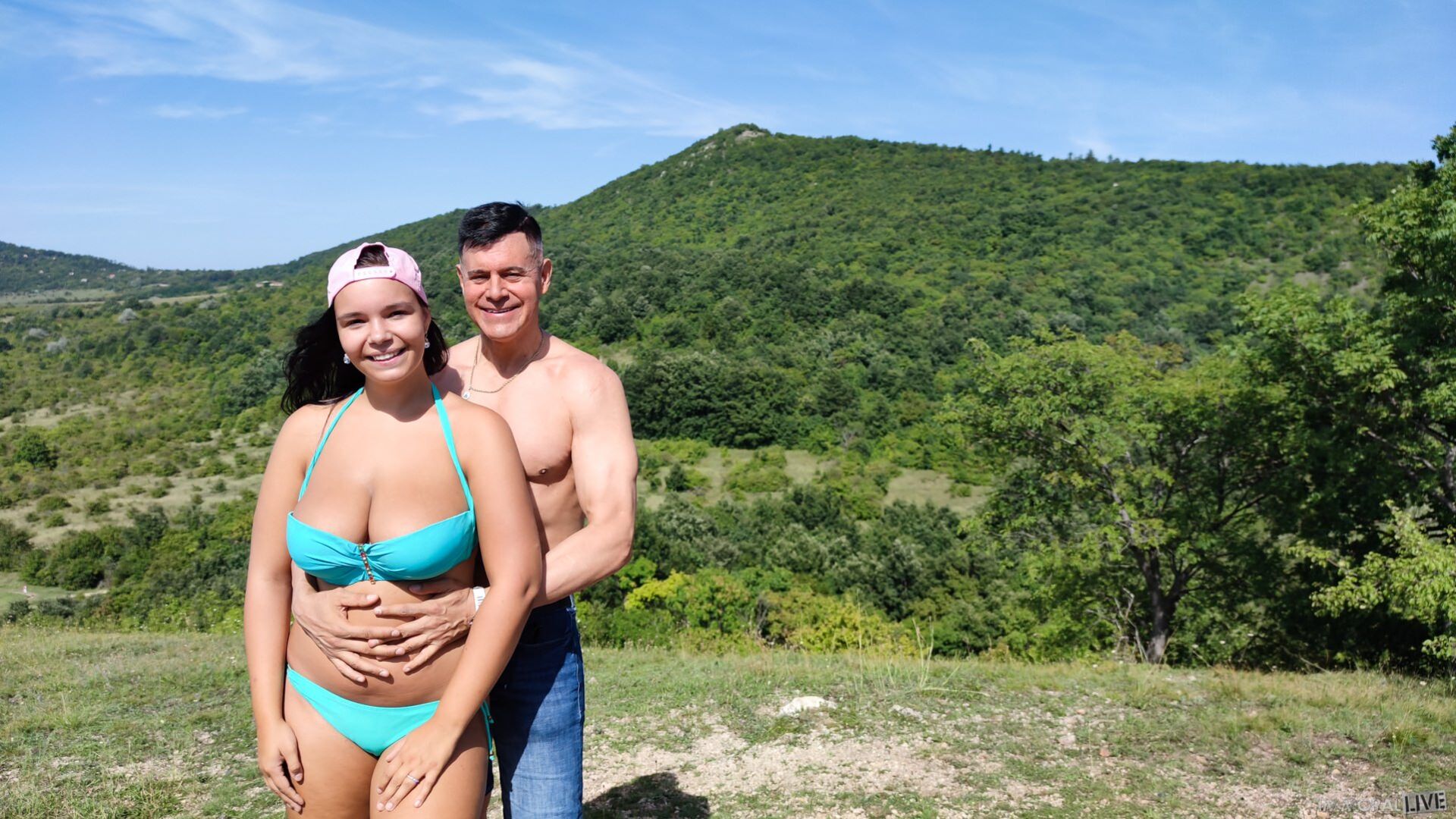 Nudist with Massive Milk Bags Sofia Lee Loves it in Her Ass!