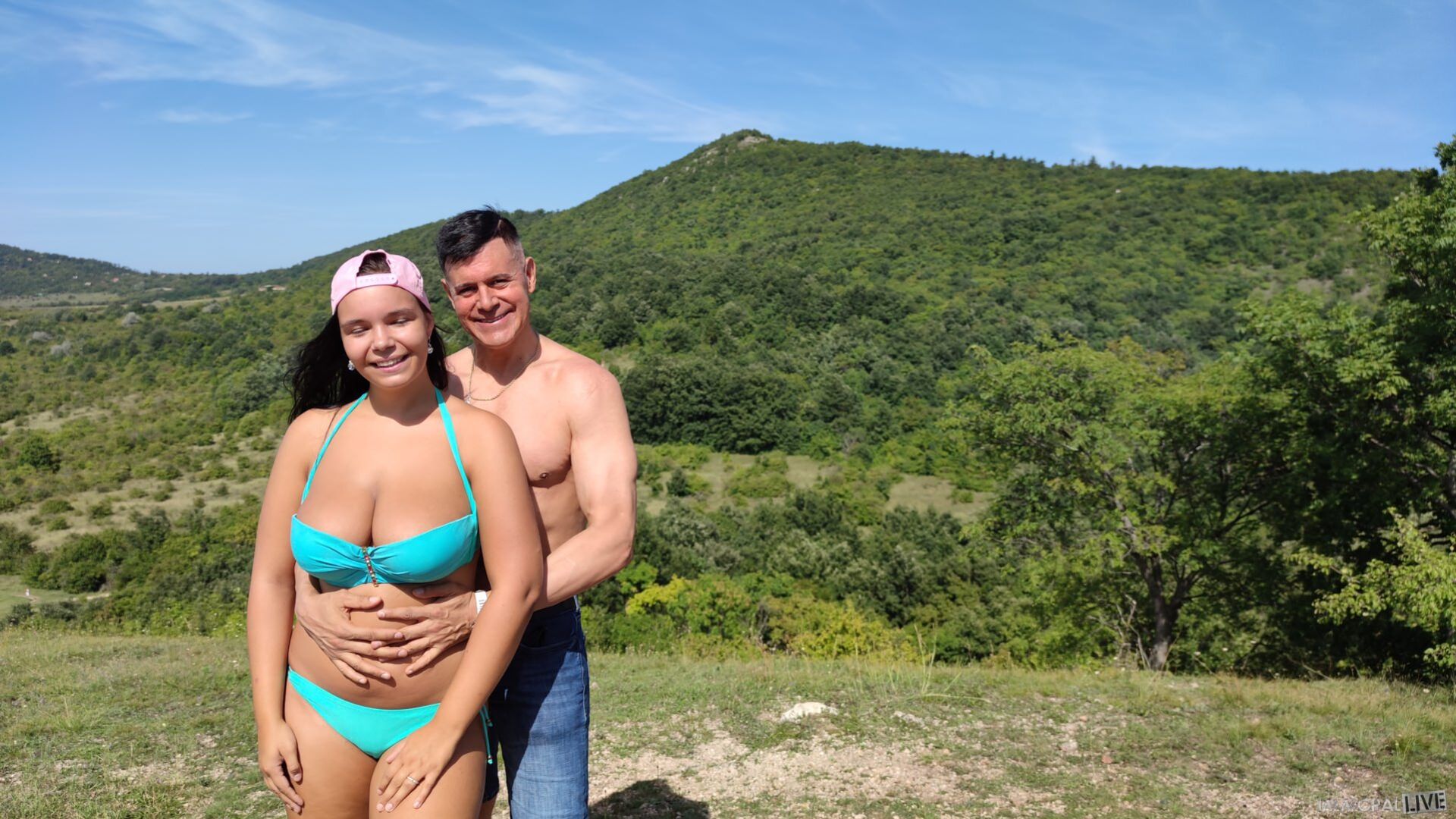 Nudist with Massive Milk Bags Sofia Lee Loves it in Her Ass!