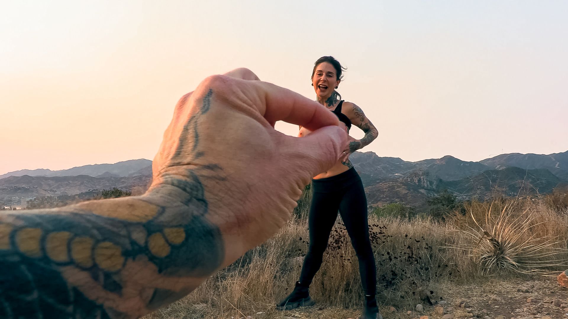 Naked: Joanna & Small Hands