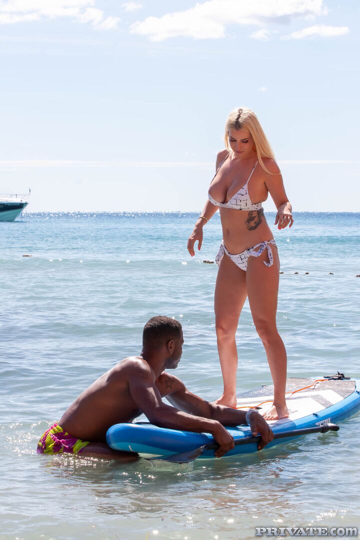 Marica Chanelle Enjoys Interracial Anal