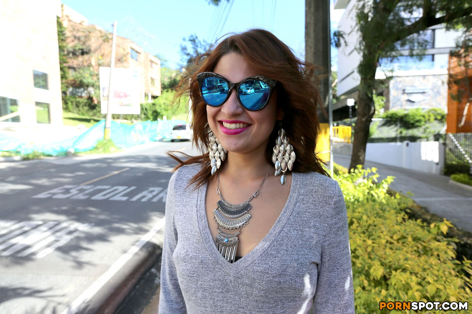 Colombian Babe Lives Out Her Fantasy