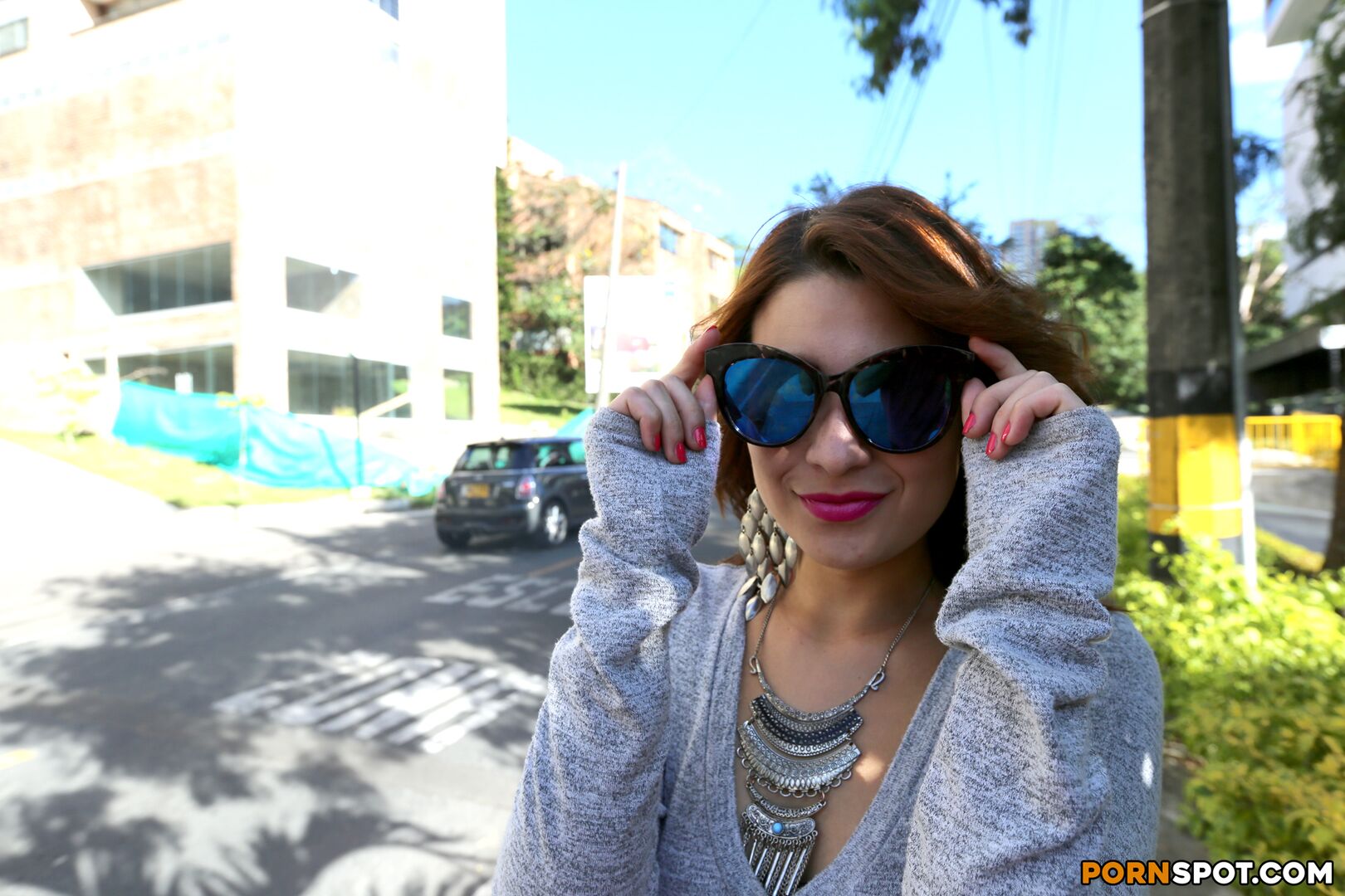 Colombian Babe Lives Out Her Fantasy