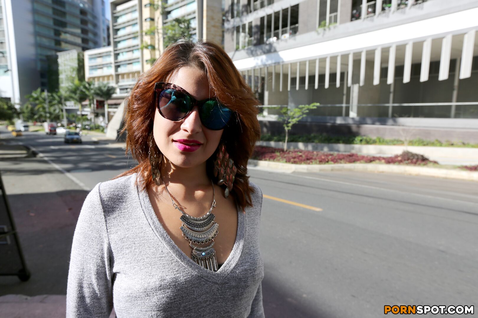 Colombian Babe Lives Out Her Fantasy