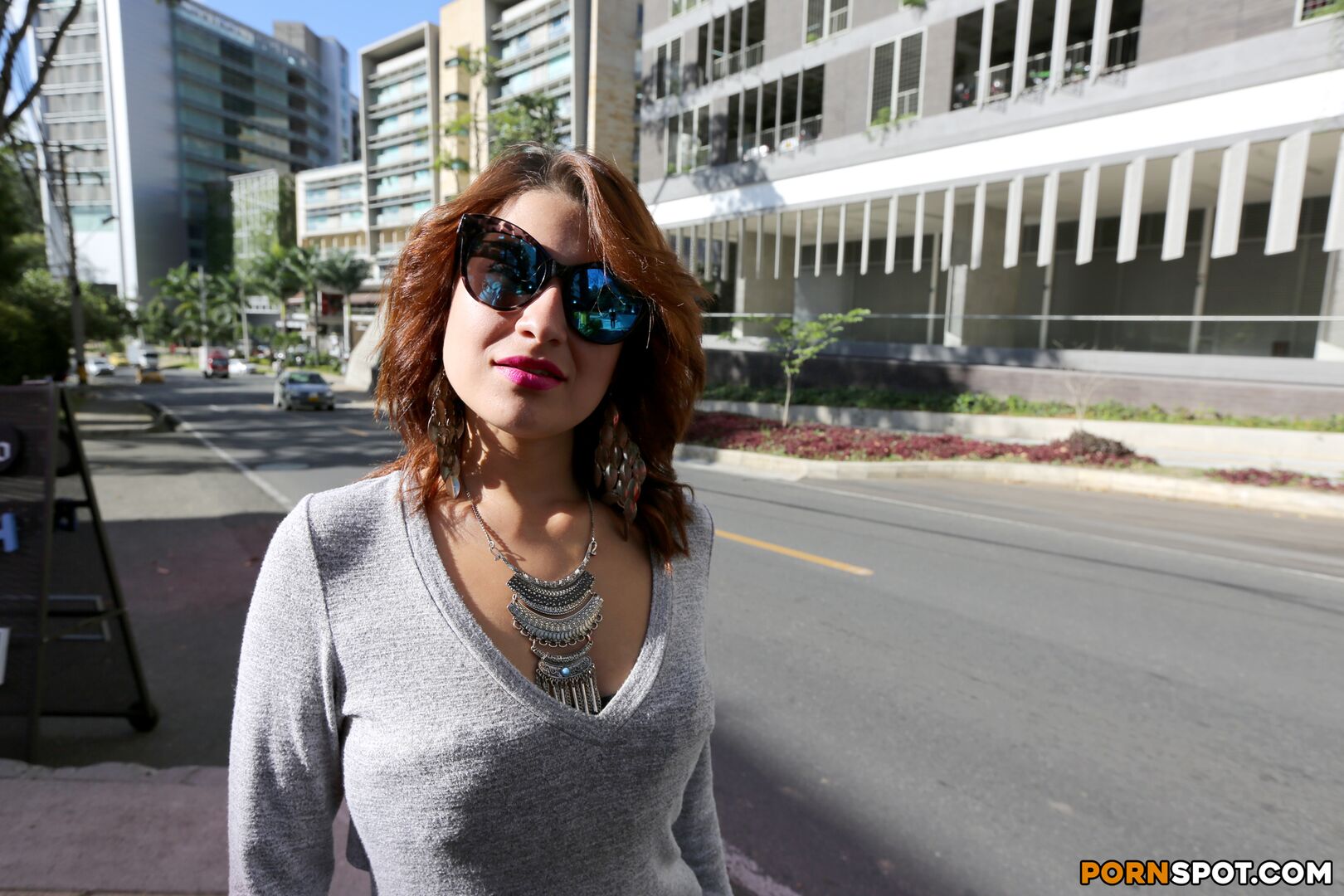Colombian Babe Lives Out Her Fantasy