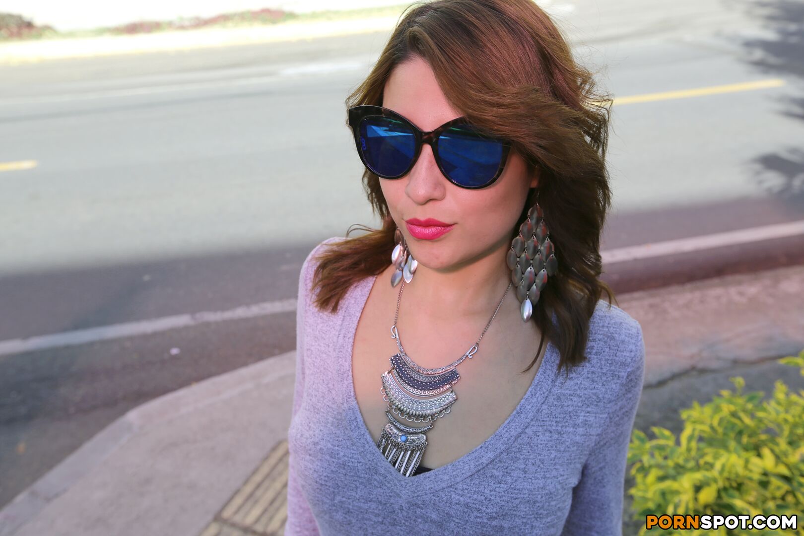 Colombian Babe Lives Out Her Fantasy