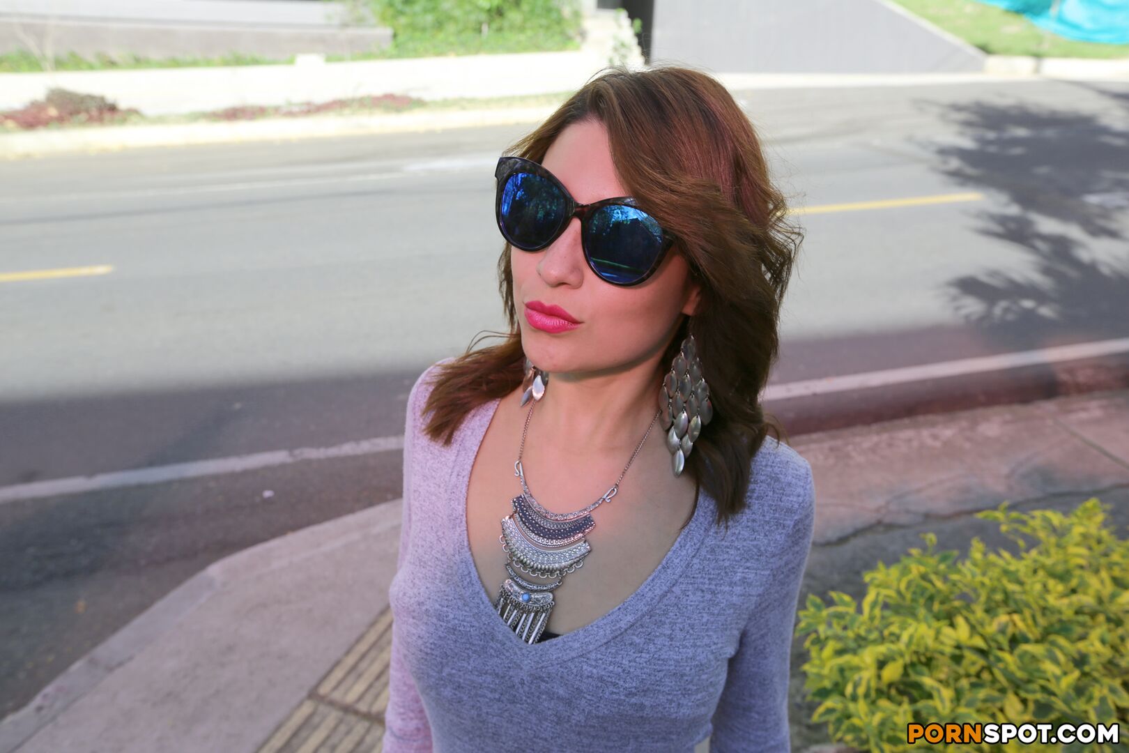 Colombian Babe Lives Out Her Fantasy