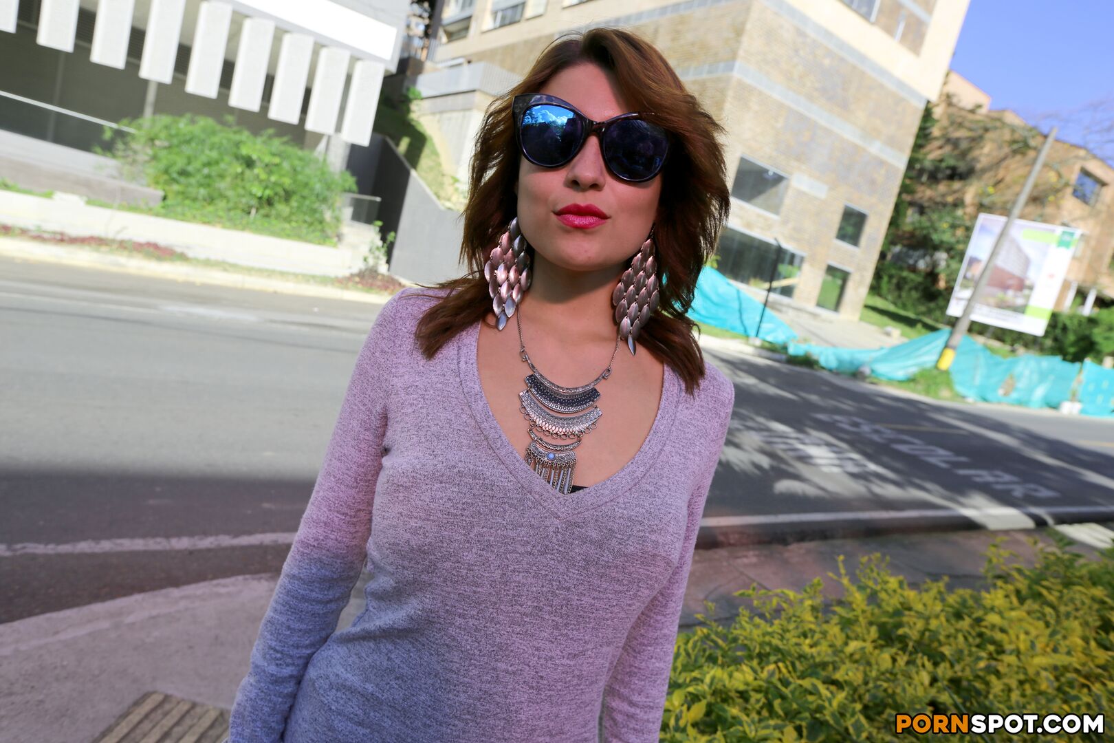 Colombian Babe Lives Out Her Fantasy