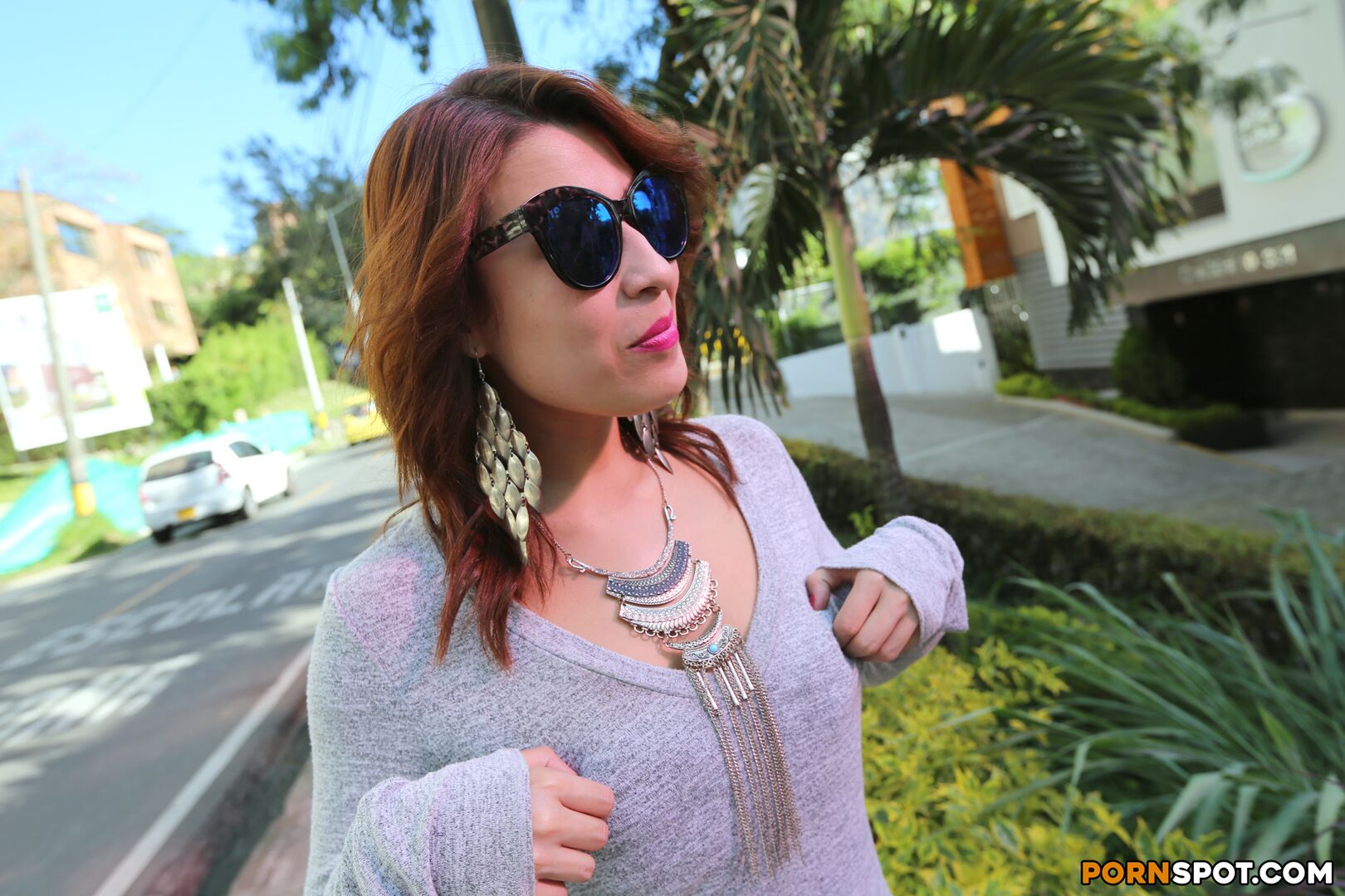 Colombian Babe Lives Out Her Fantasy