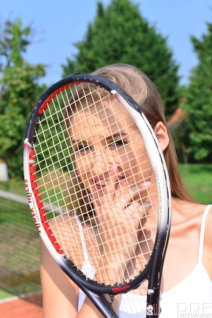 Tennis Trainer Bangs Her Pussy