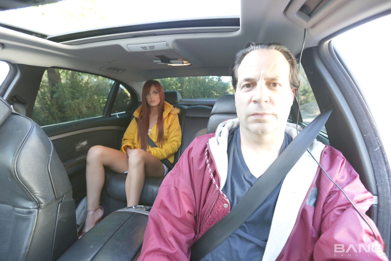 Scarlett Mae Fucks Her Rideshare Driver And Its Caught On A Hidden Camera