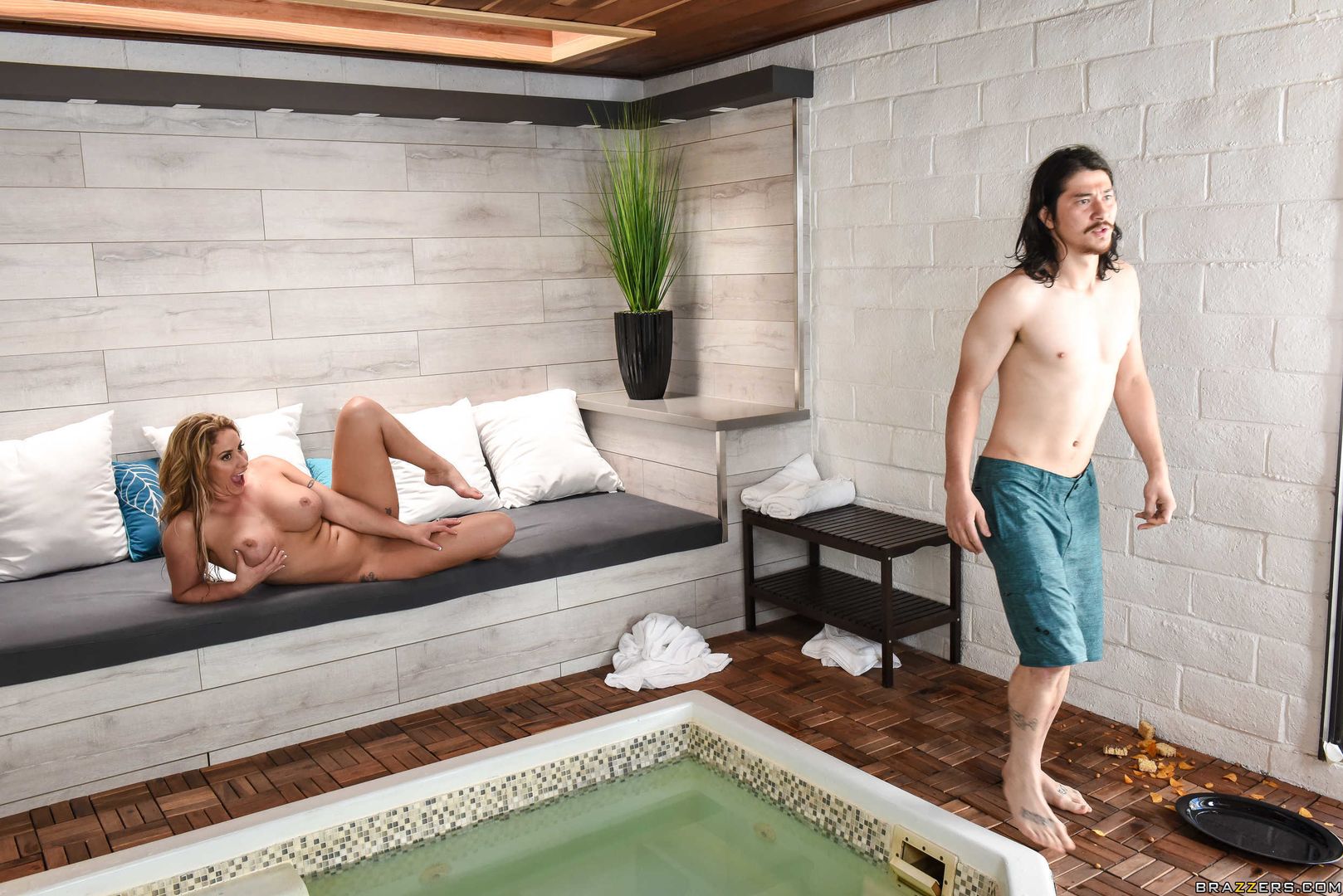 Hot Tub MILF Machine