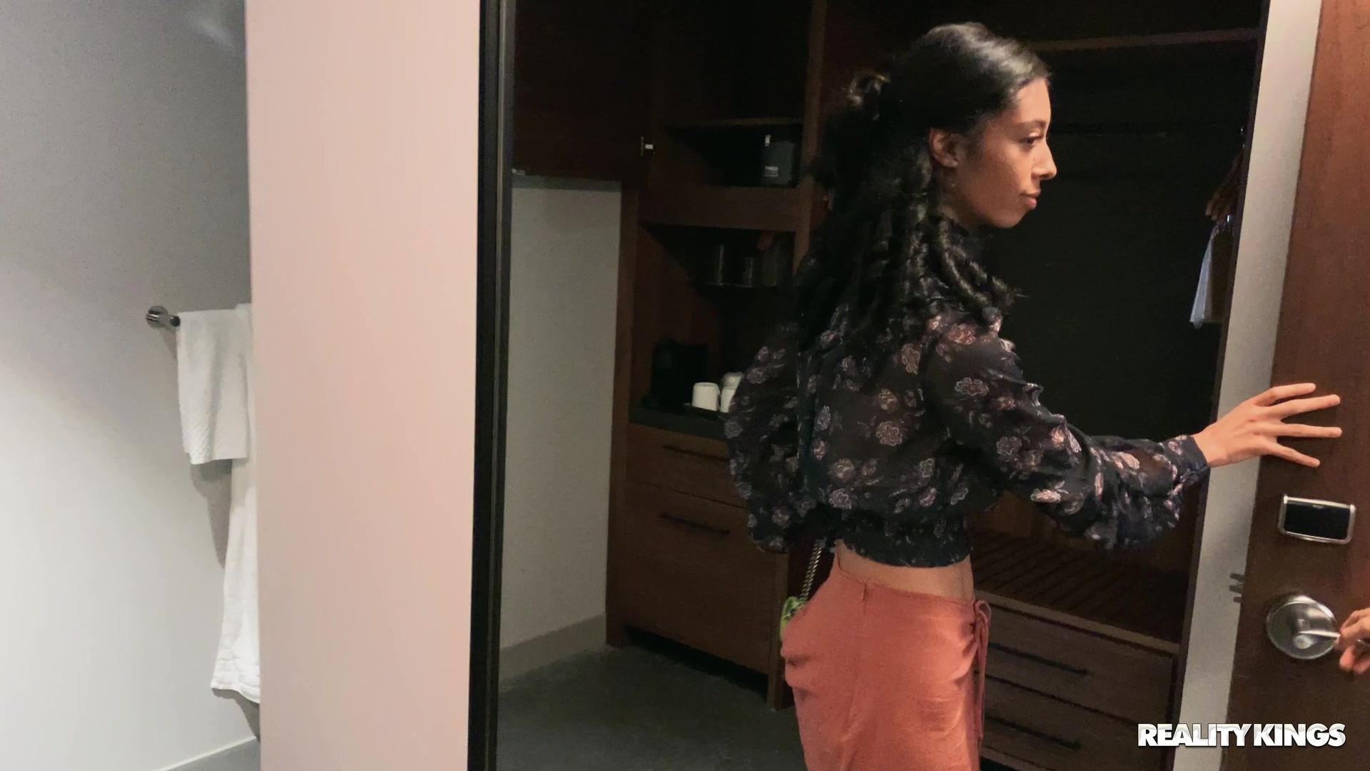 RK At Home - Petite Roommate Makes Huge Cock Disappear