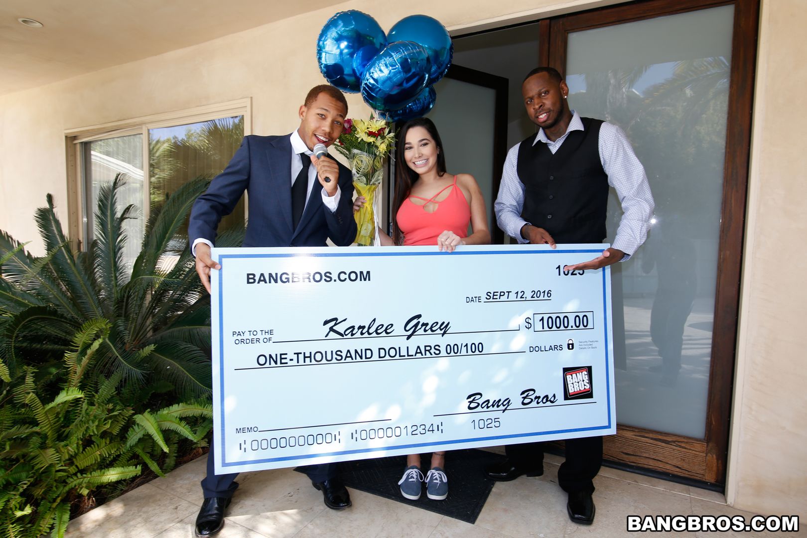 Karlee Grey Takes On Two Monsters