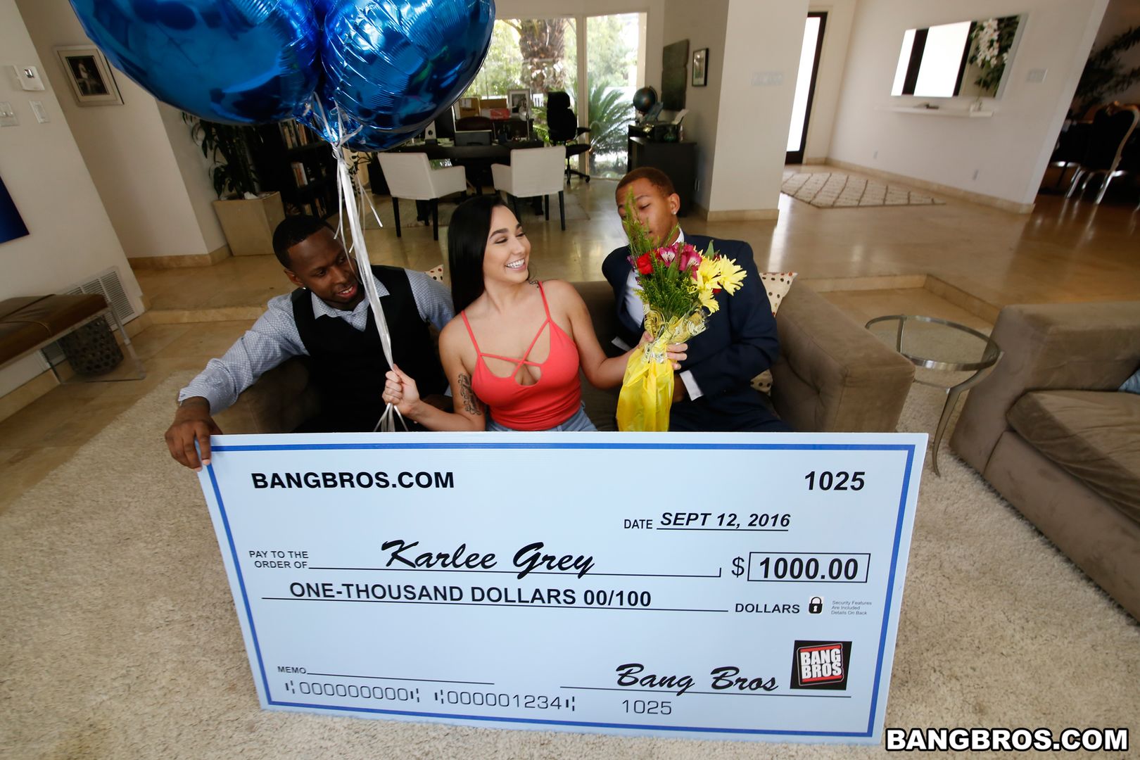 Karlee Grey Takes On Two Monsters