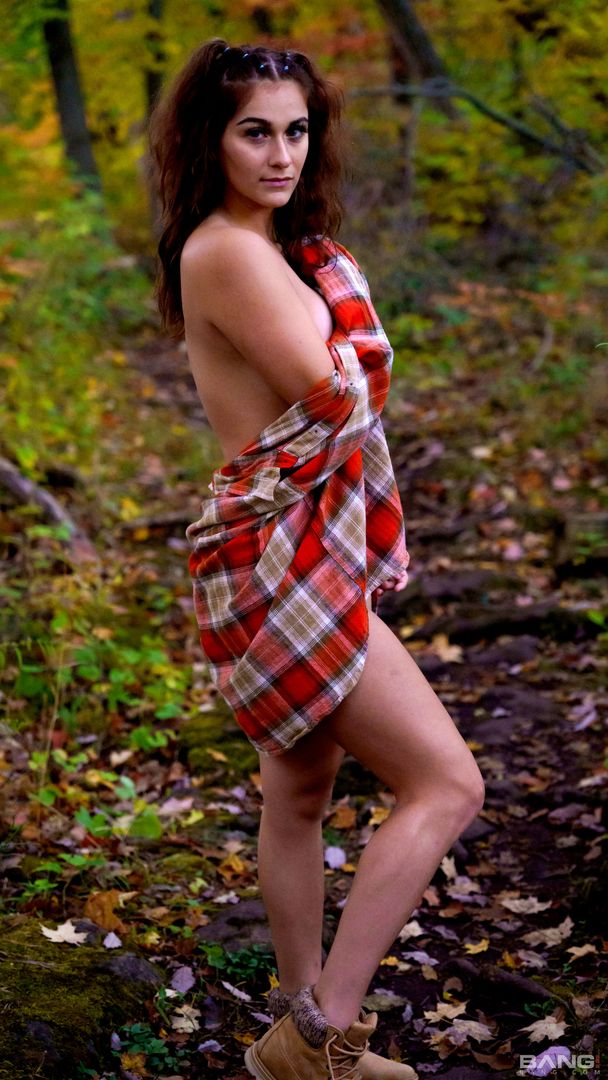 Whipped Creamy Is Fucking And Cumming In The Woods In Public!