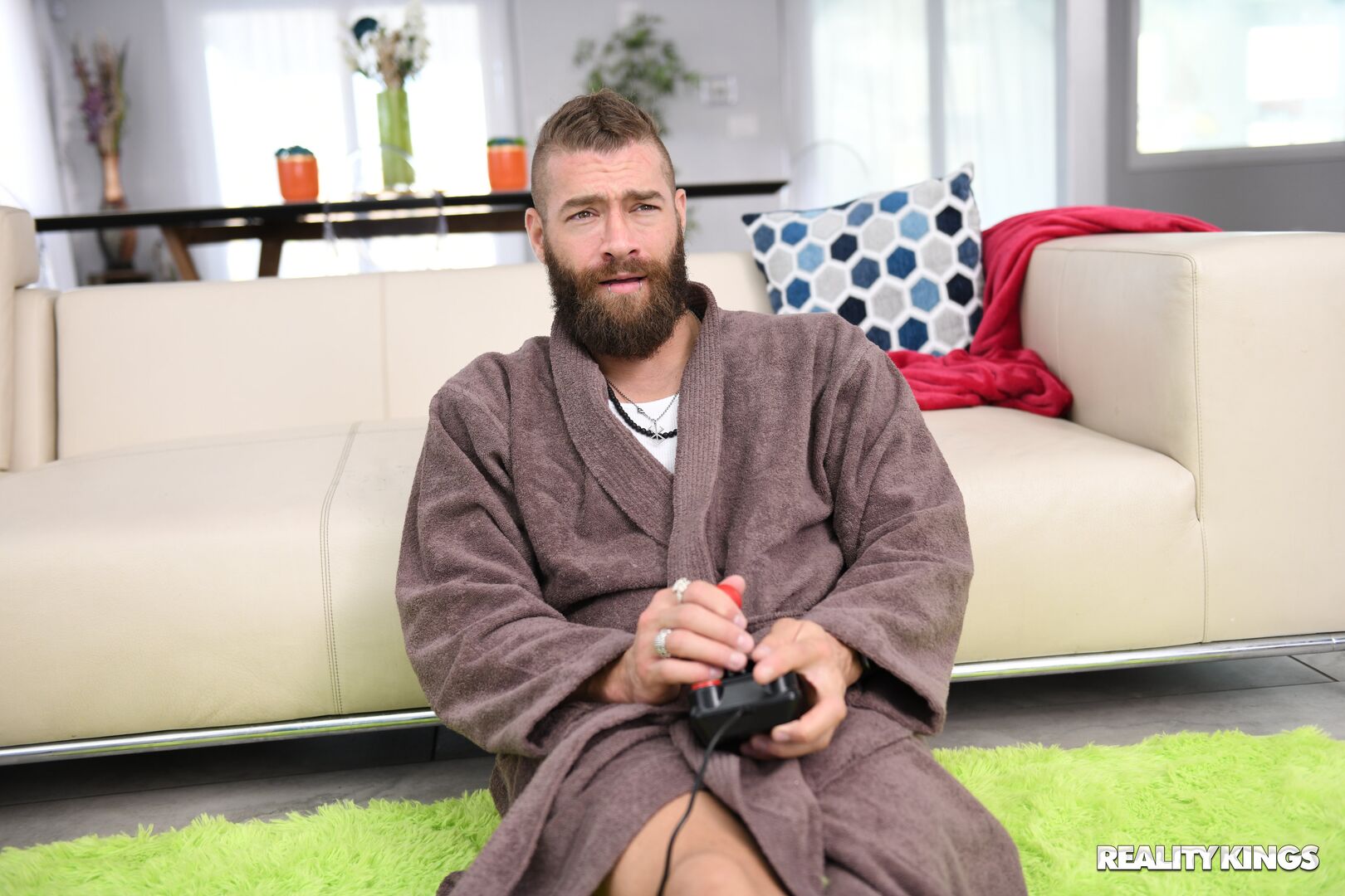 Jerking His Joystick