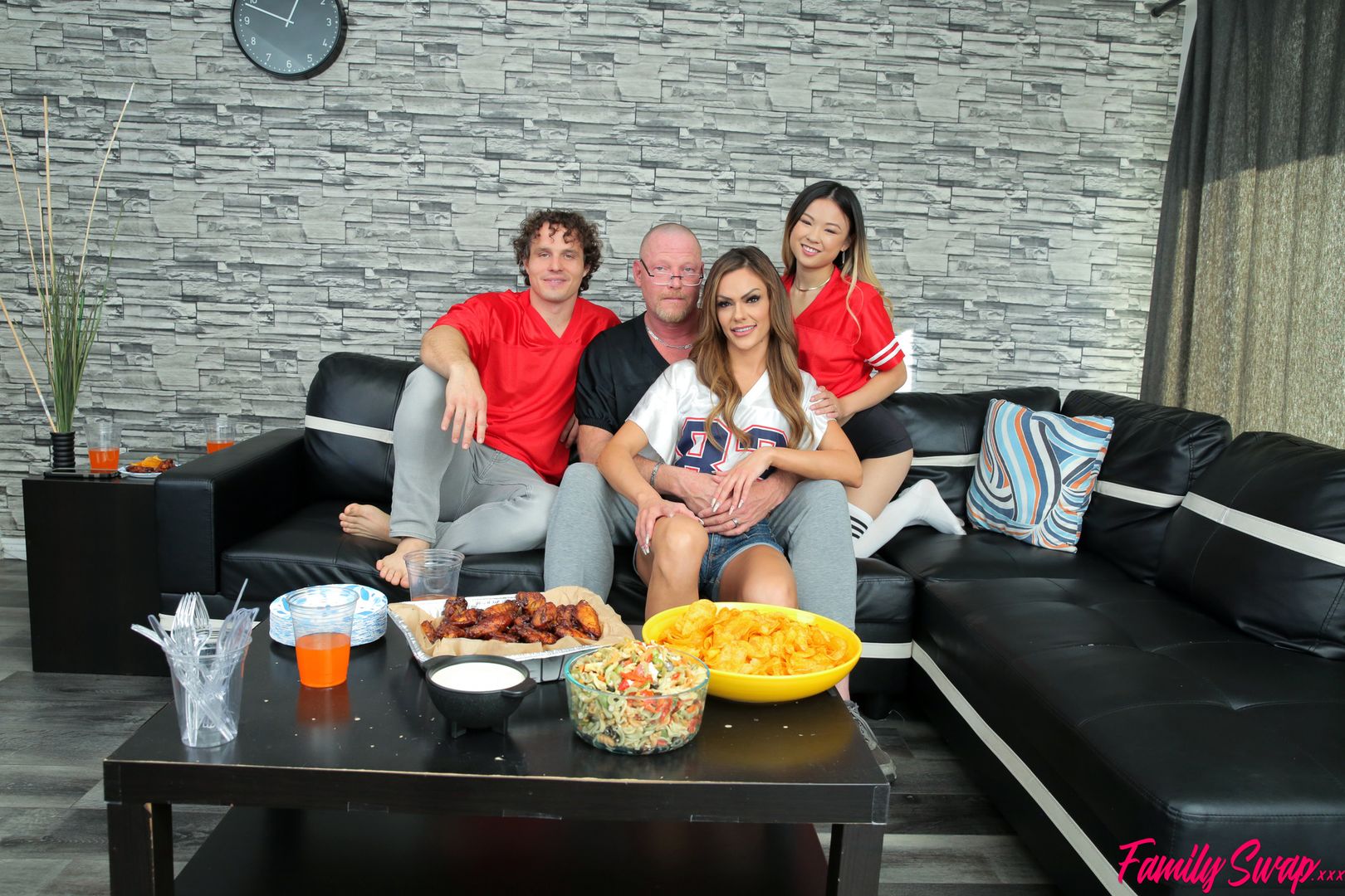 Super Sunday With My Swap Family