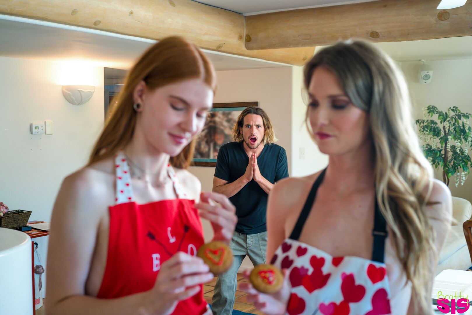 Step Sisters Valentines Cookie