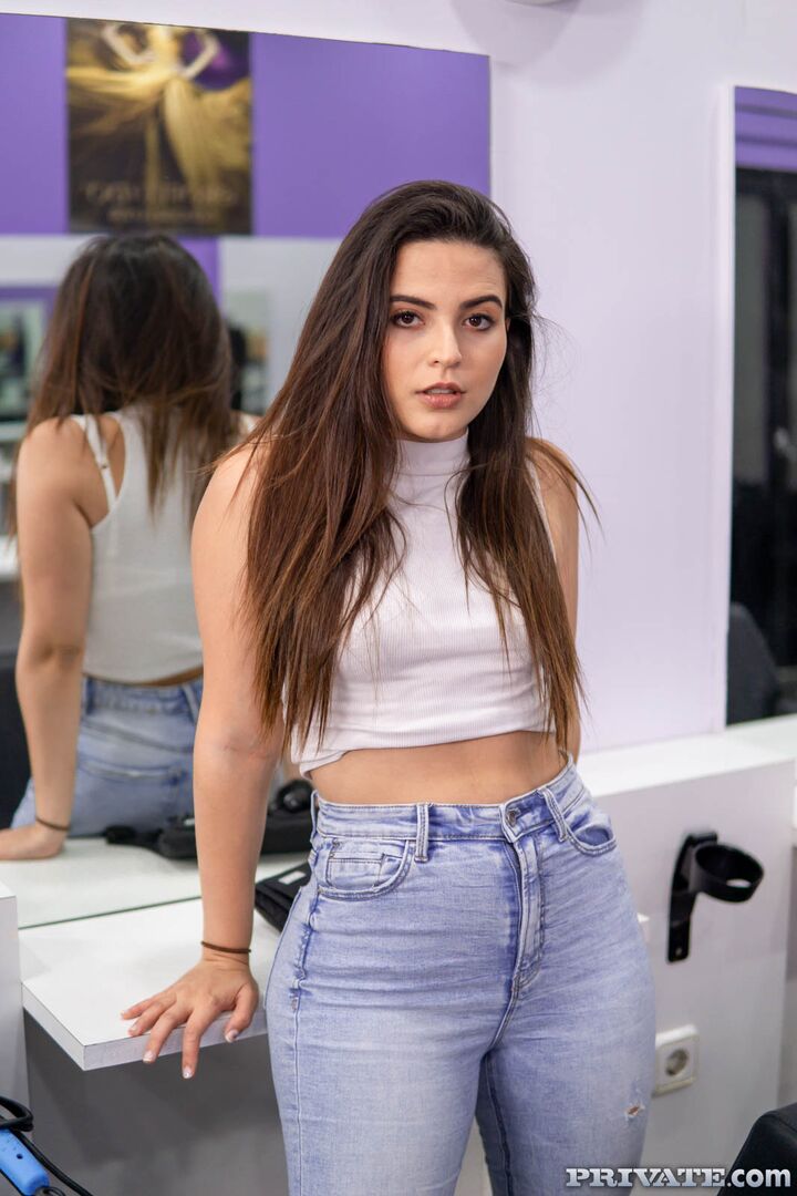 Ariana Van X and Paola Hard, Horny Hairdressers Enjoy Interracial Threesome