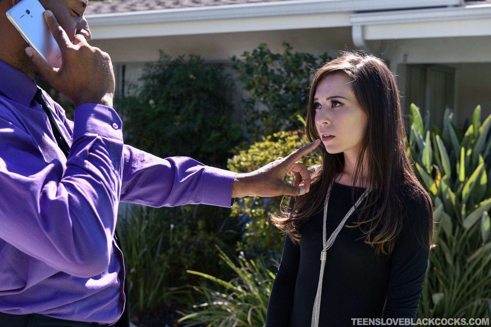 Ebony Boss Seduced By White Assistant