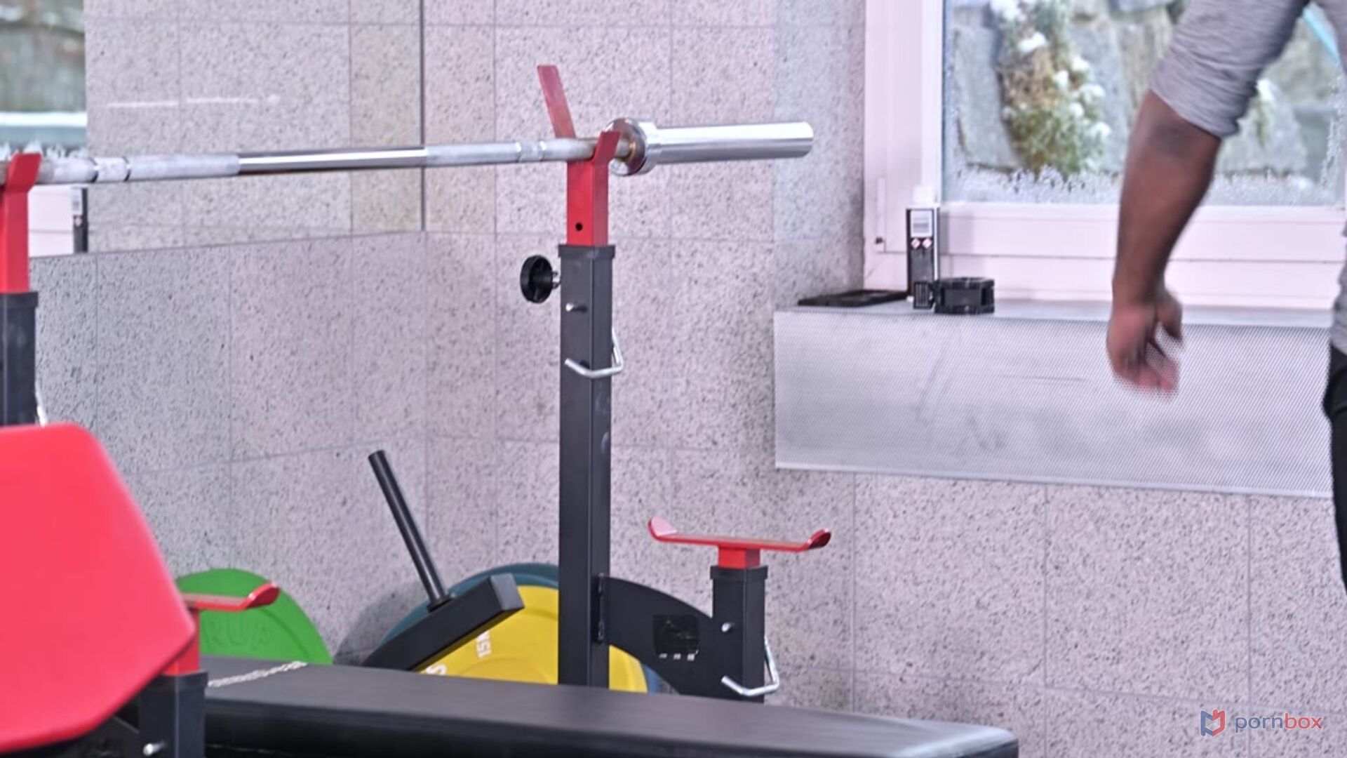 Svelte Blonde Alexis Crystal Gets Broken In by Her First BBC at the Gym GP1734