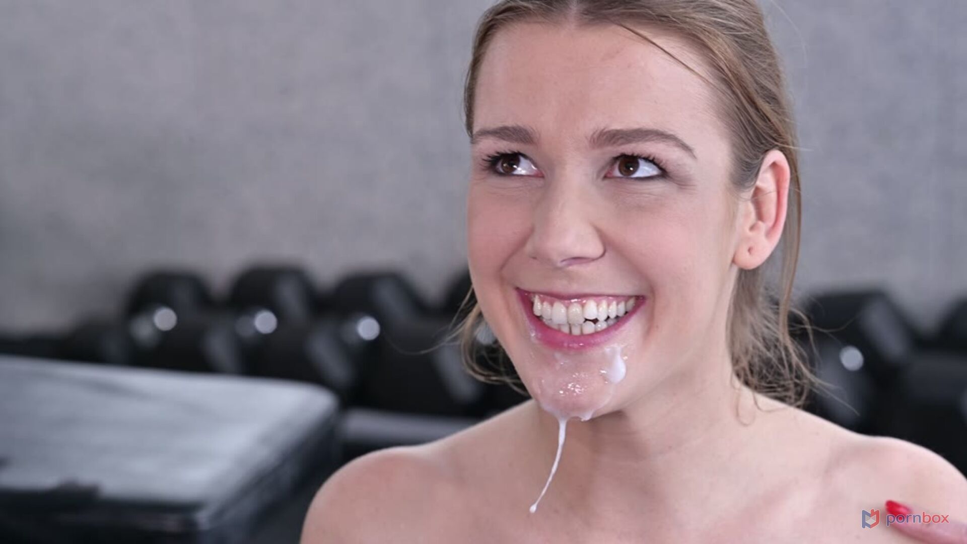 Svelte Blonde Alexis Crystal Gets Broken In by Her First BBC at the Gym GP1734