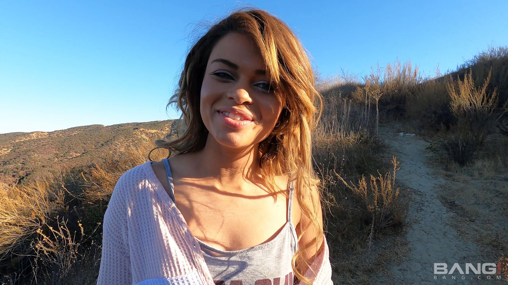 Destiny Cruz Loves Sucking Dick On Top Of Steep Mountains
