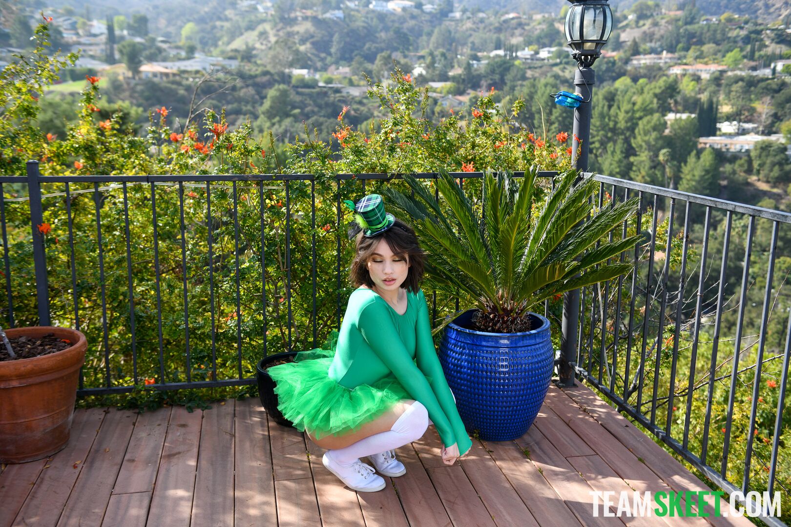 Cute Little Green Leprechaun