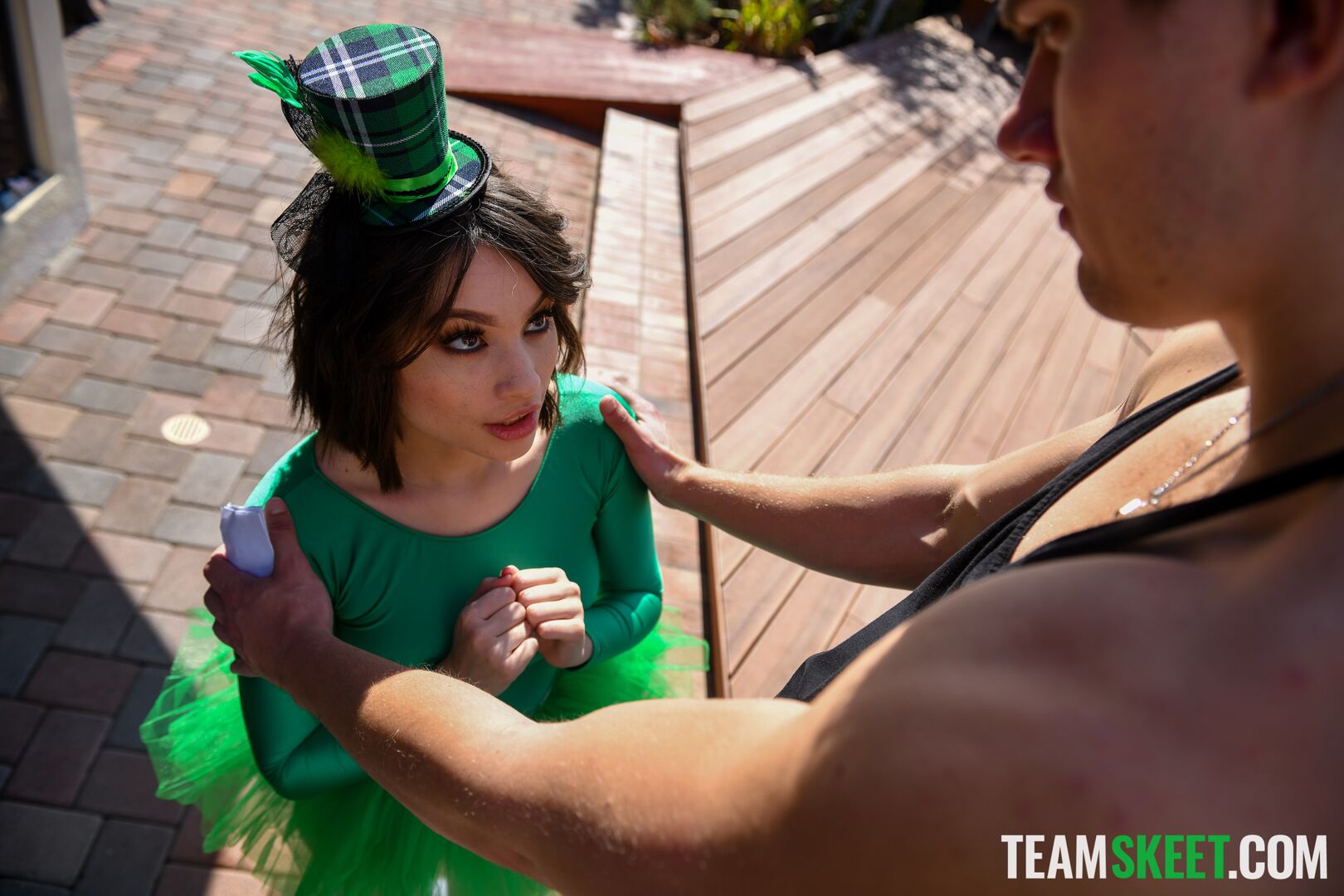 Cute Little Green Leprechaun