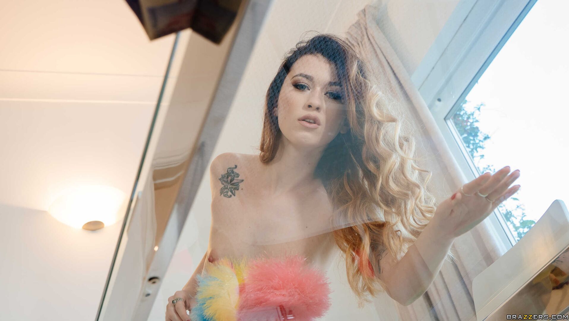 Misha Cross Cums Clean