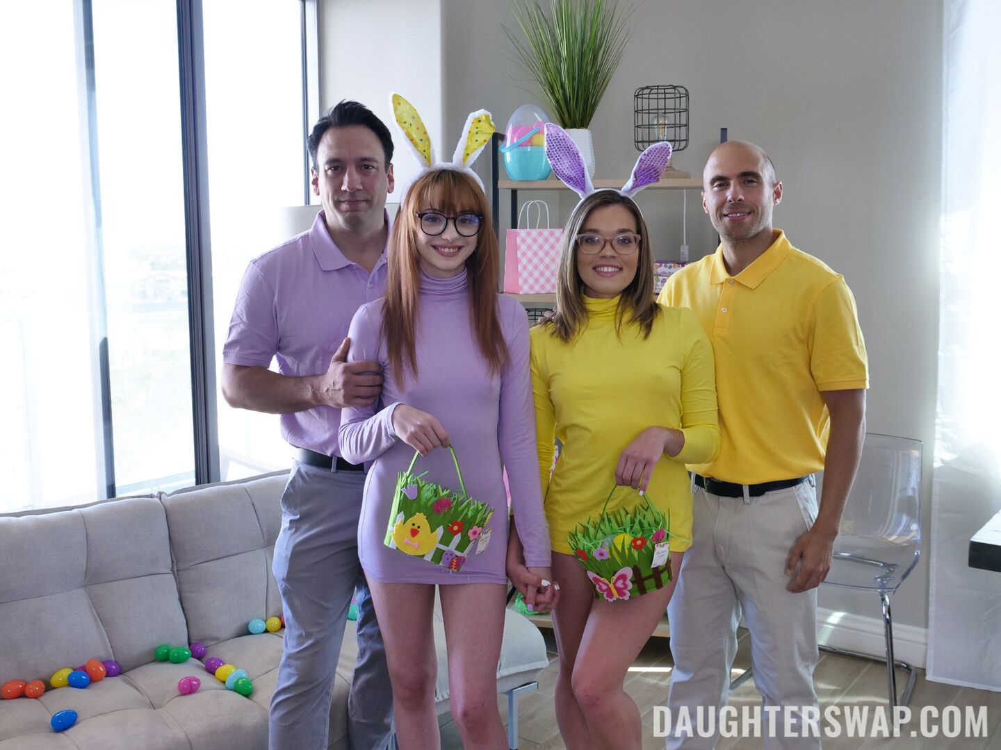 Naughty Bunnies Easter Swap