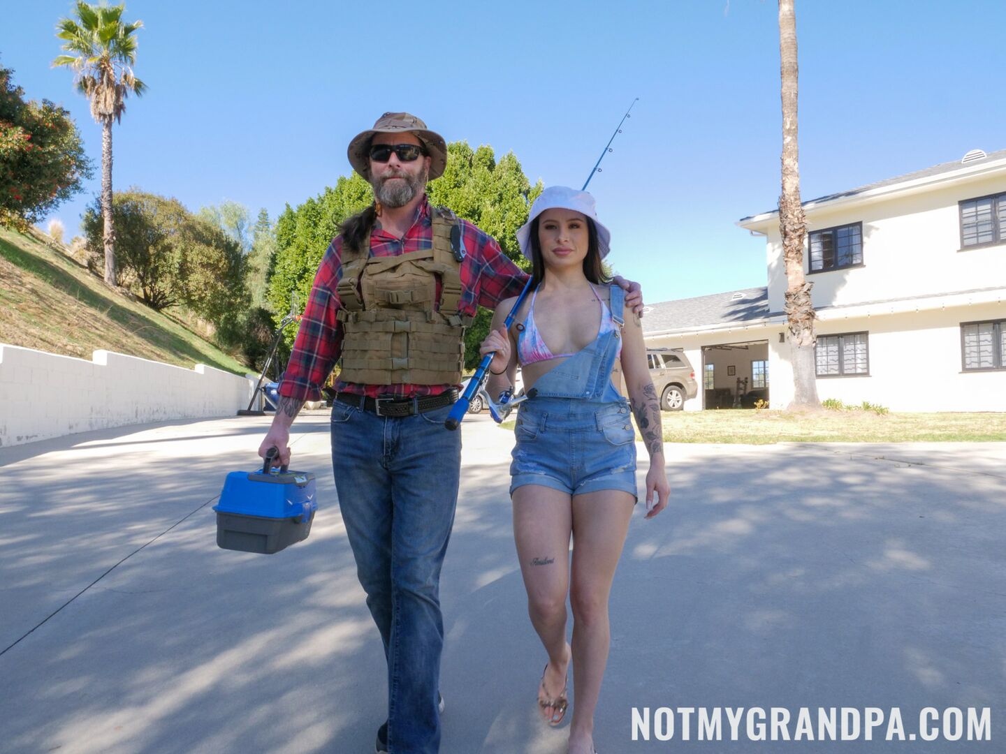 Stepgrandpa Teaches Me To Fish