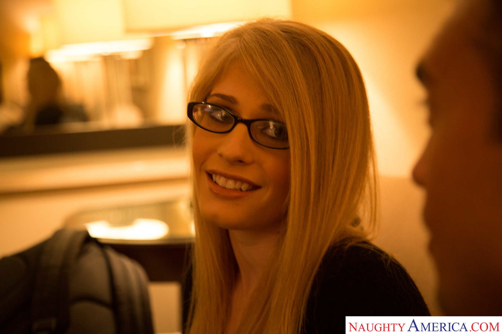 Semi-Reluctant college hottie, Allie James, meets her sugardaddy and gets right down to business