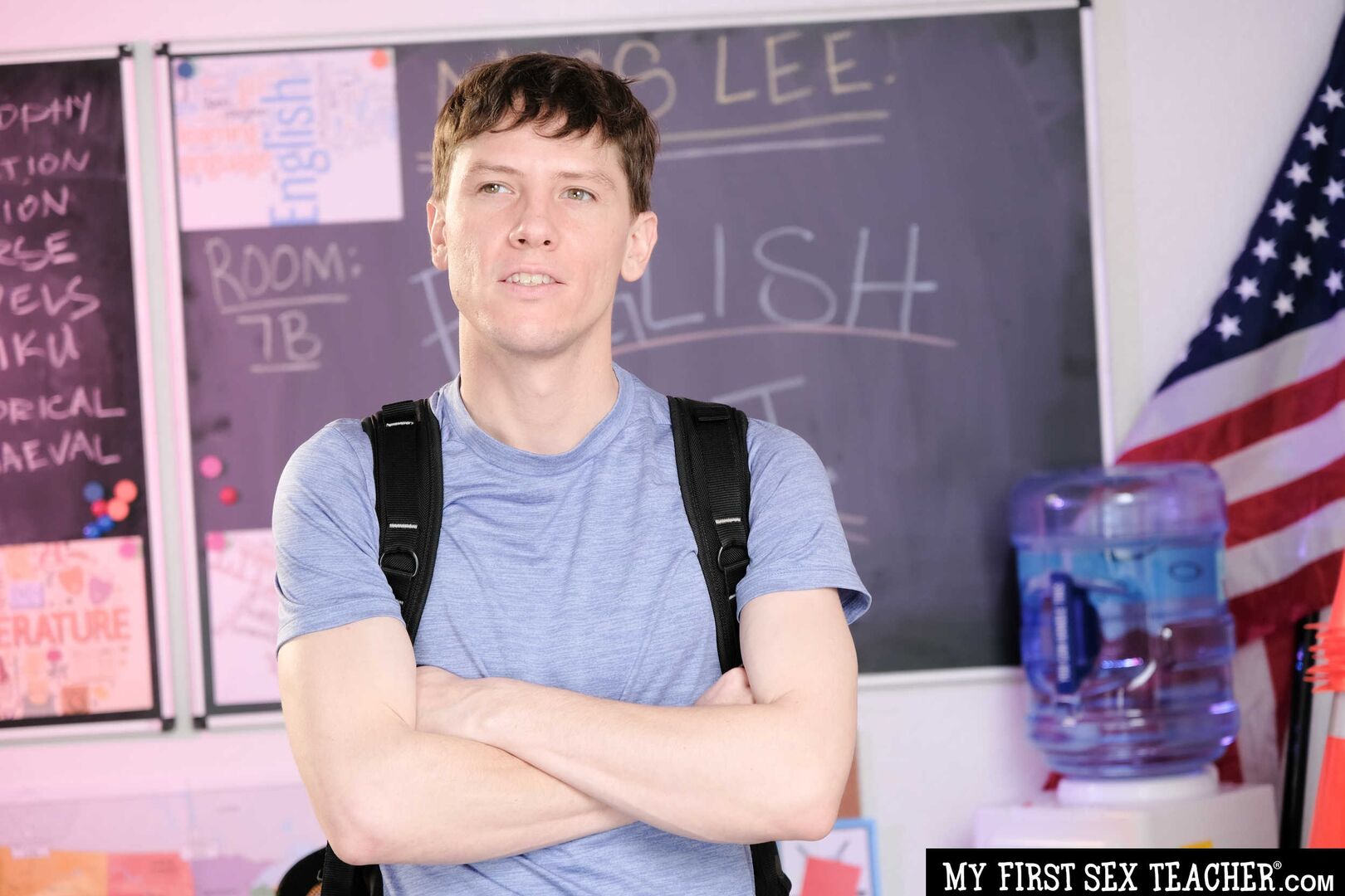 McKenzie Lee fucks her student so he can focus better in class