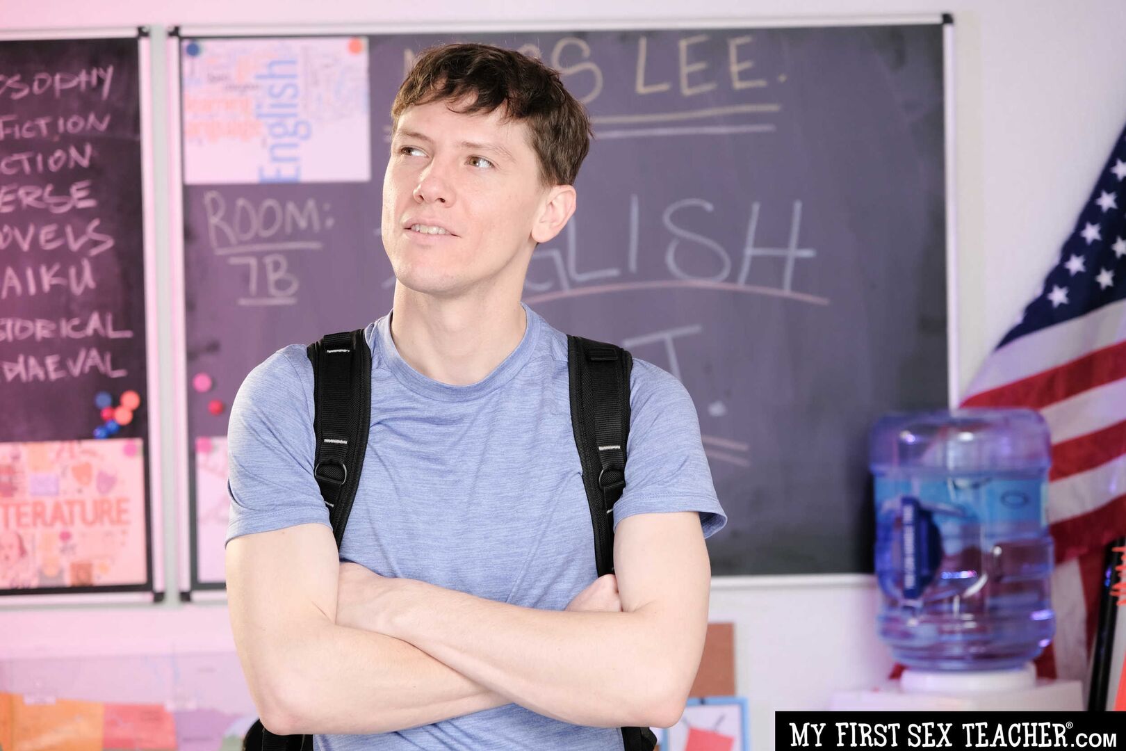 McKenzie Lee fucks her student so he can focus better in class