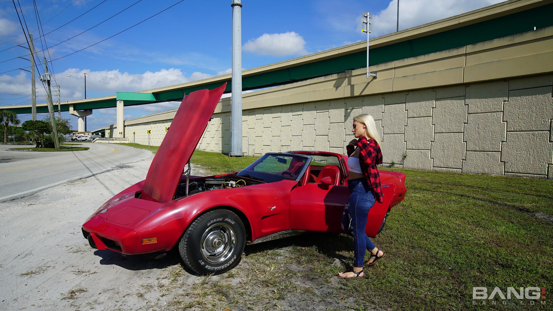 Indica Monroe Gets Her Engine Checked Out