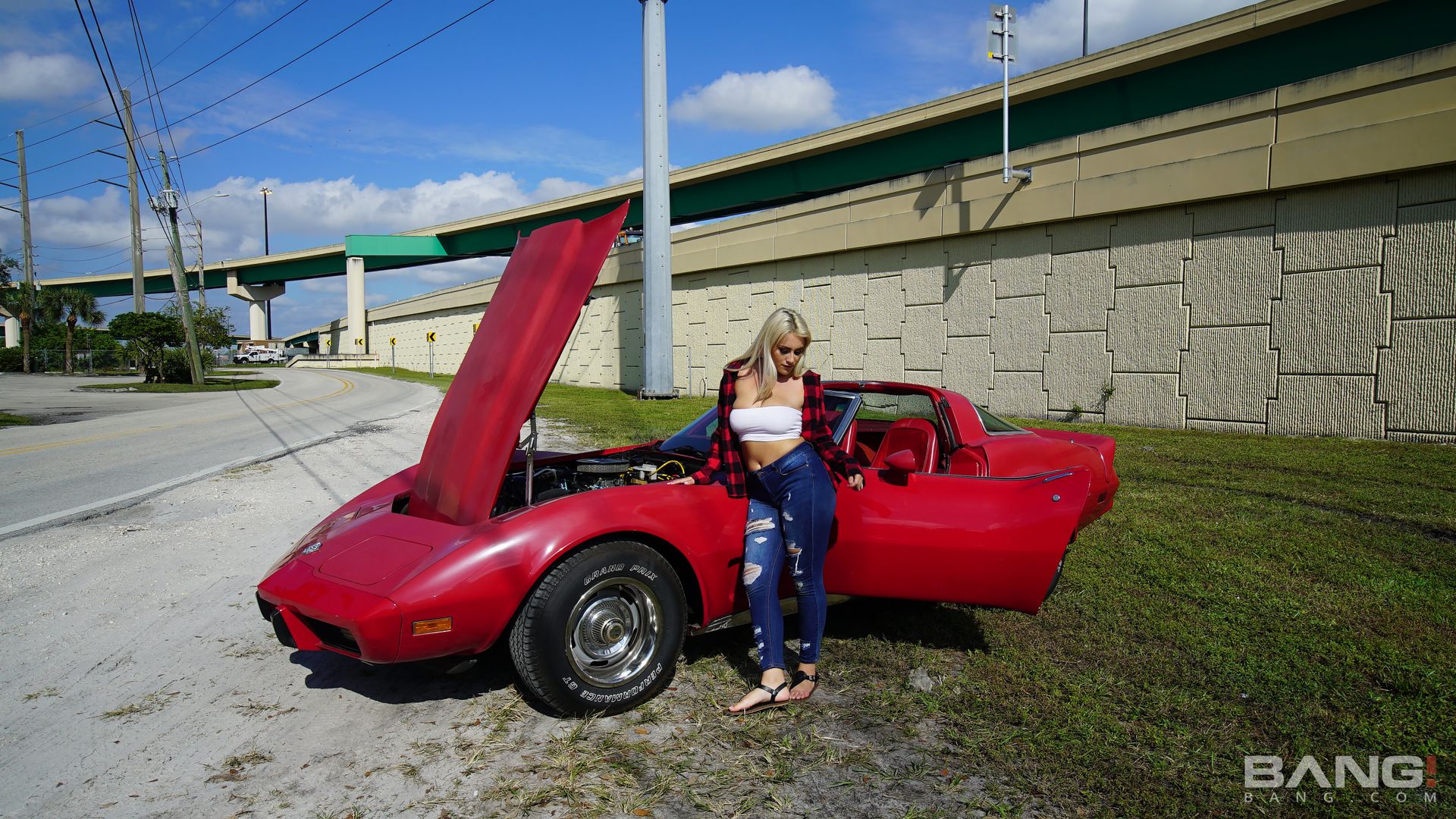 Indica Monroe Gets Her Engine Checked Out
