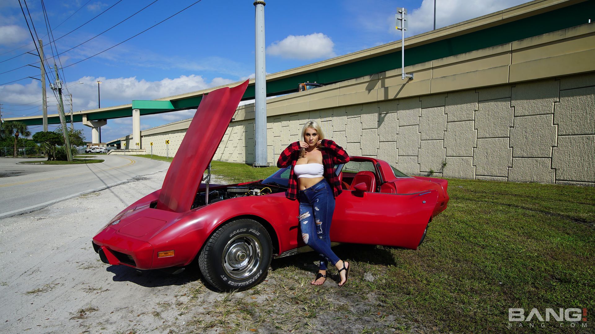 Indica Monroe Gets Her Engine Checked Out