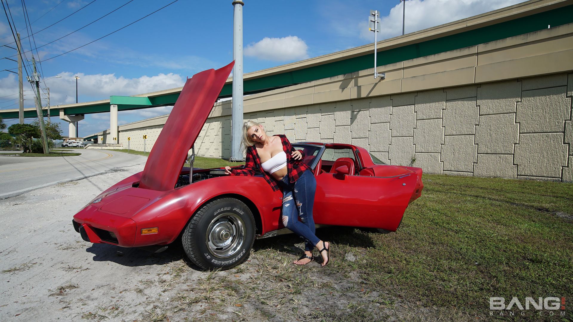 Indica Monroe Gets Her Engine Checked Out