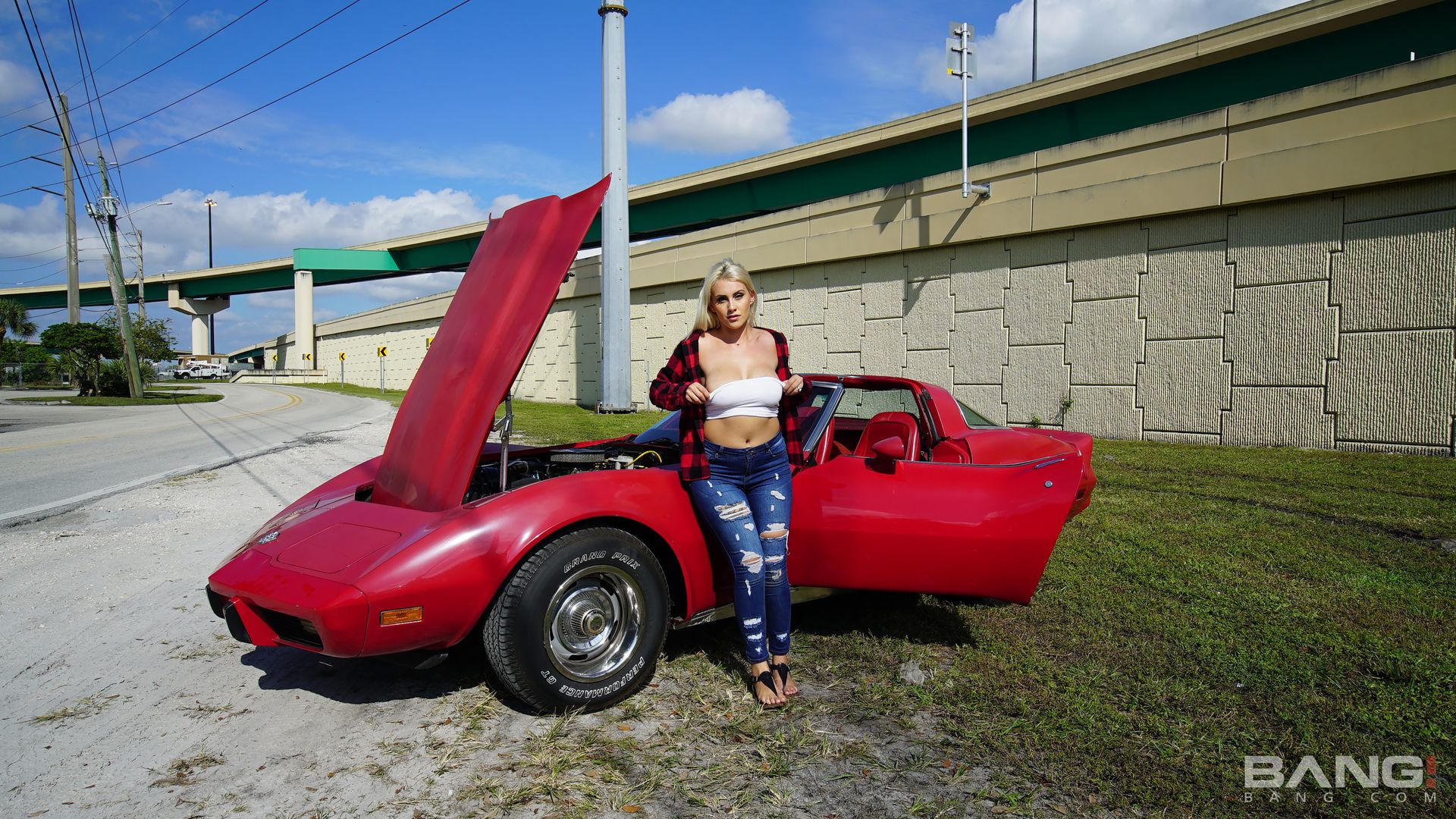 Indica Monroe Gets Her Engine Checked Out