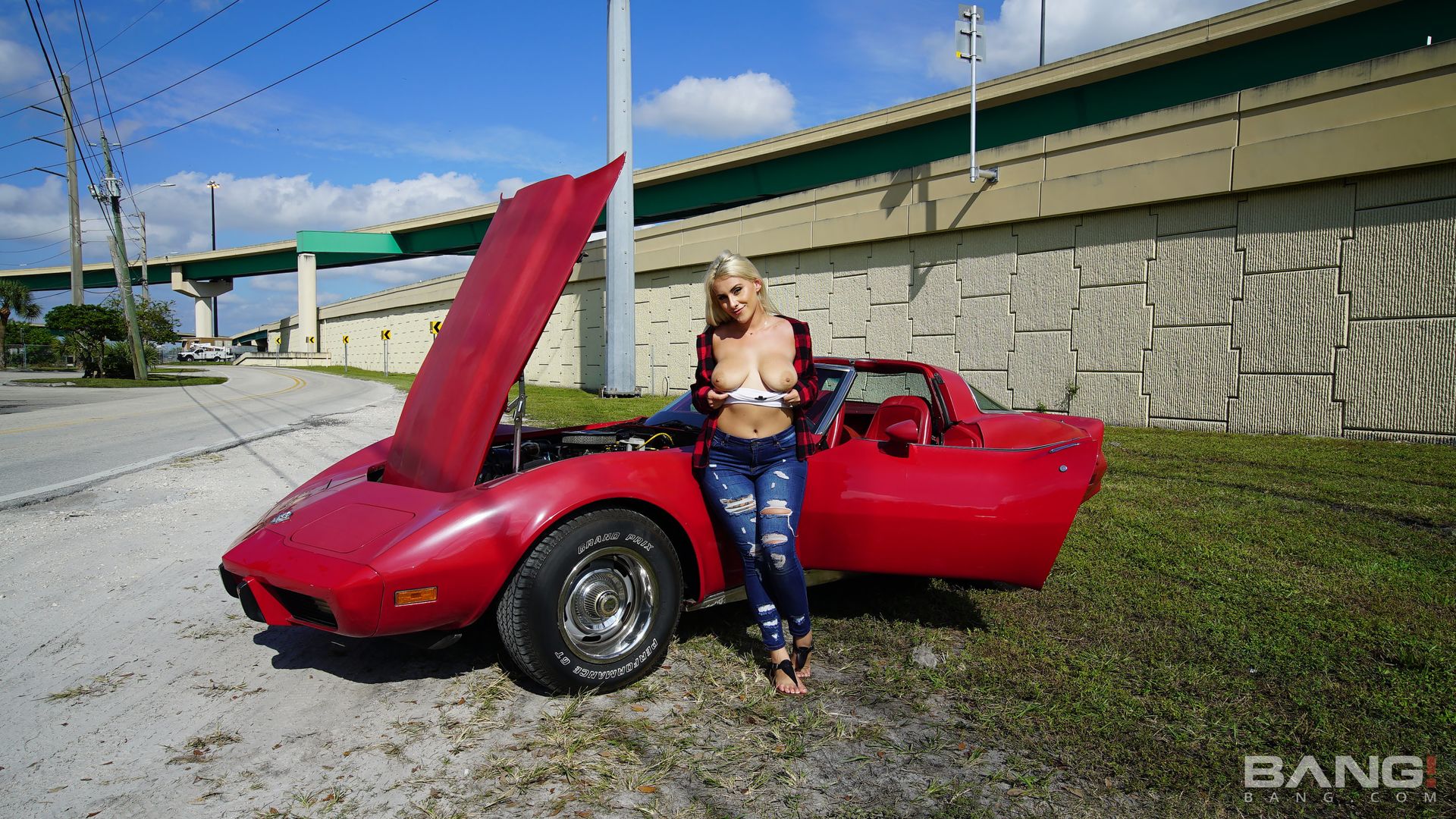 Indica Monroe Gets Her Engine Checked Out