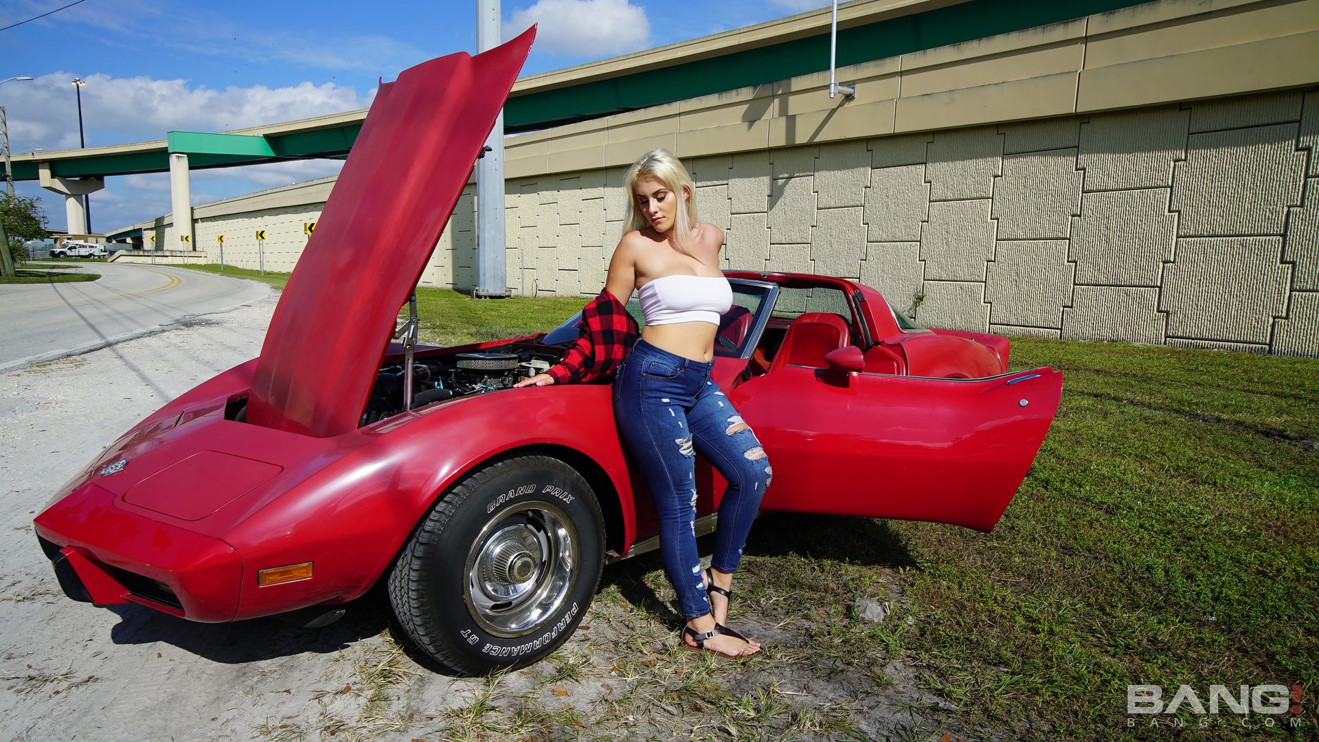 Indica Monroe Gets Her Engine Checked Out