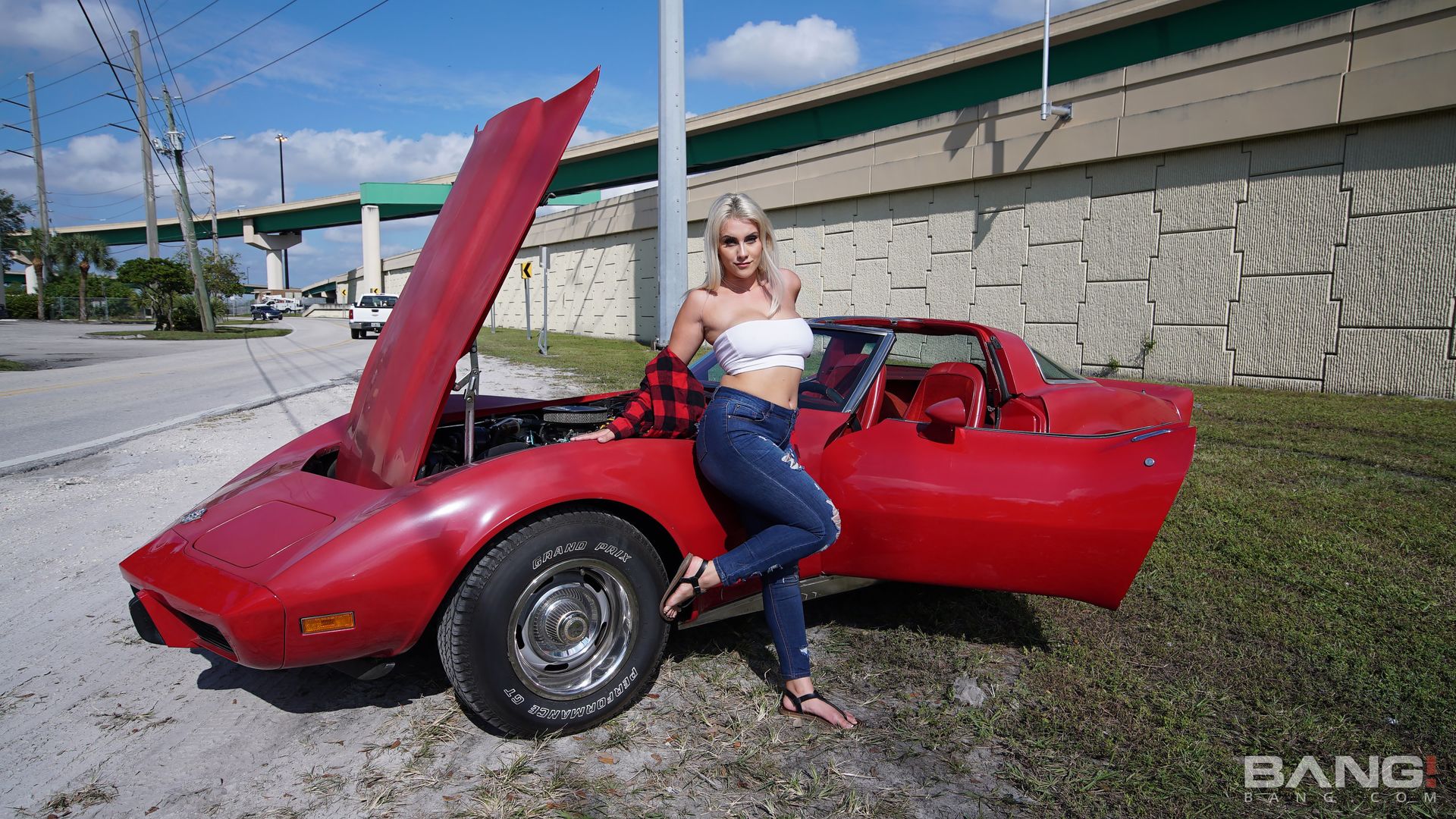 Indica Monroe Gets Her Engine Checked Out