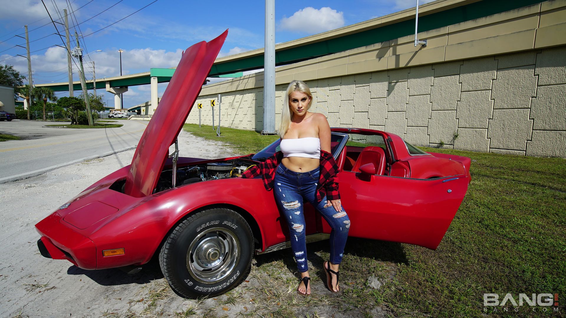 Indica Monroe Gets Her Engine Checked Out