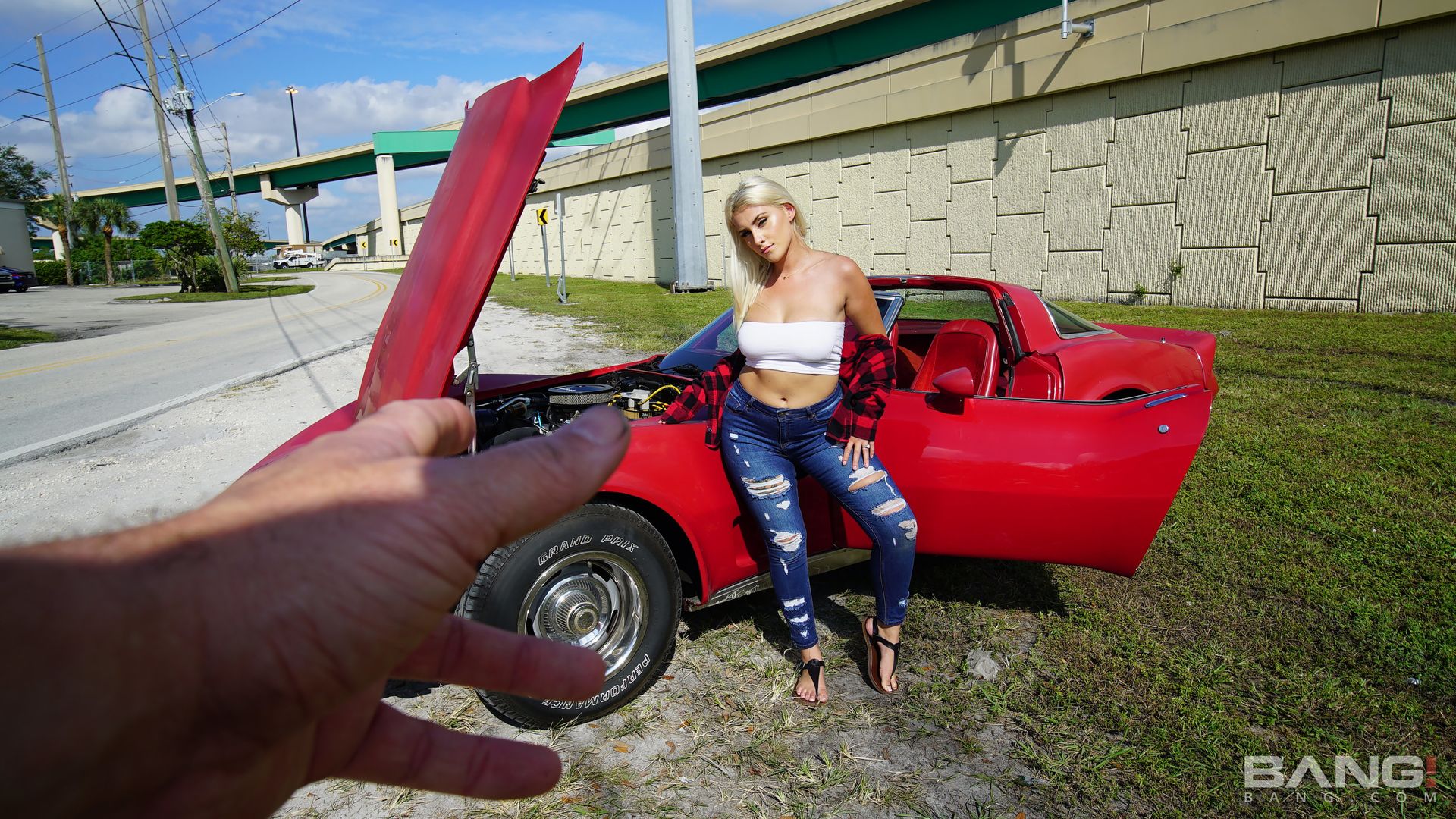 Indica Monroe Gets Her Engine Checked Out